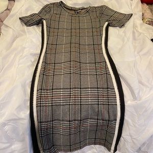 H&M plaid dress